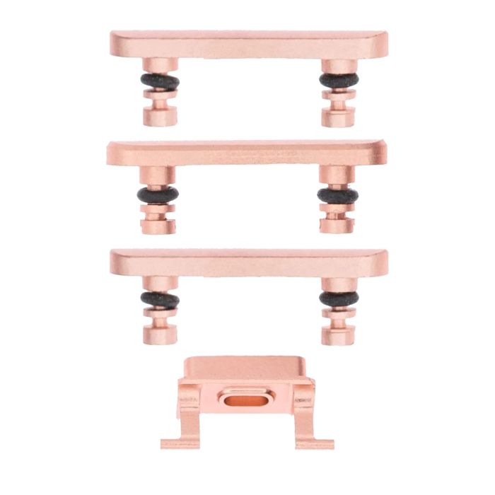 Tasten-Set (Power/ Lautstärke/ Schalter) für iPhone 7 Plus (Rose Gold)