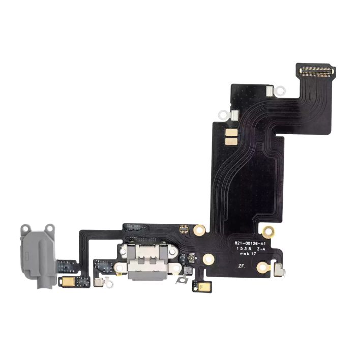 Ladebuchse Flexkabel für iPhone 6S Plus (Premium) (Space Grau)