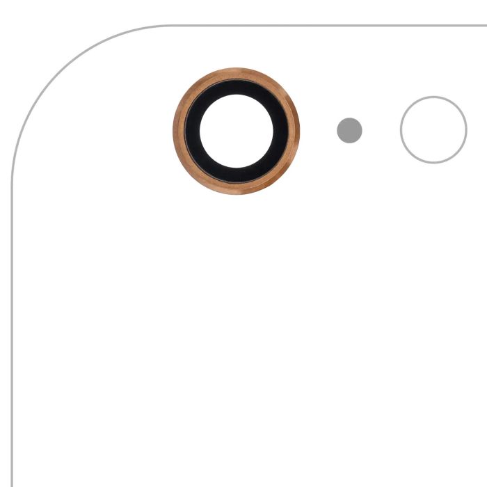 Rückkamera-Linse für iPhone 6 Plus/ 6S Plus (Gold) (Echt-Saphir/ Premium)