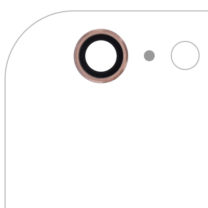 Rückkamera-Linse für iPhone 6S Plus (Rose Gold) (10er Pack)