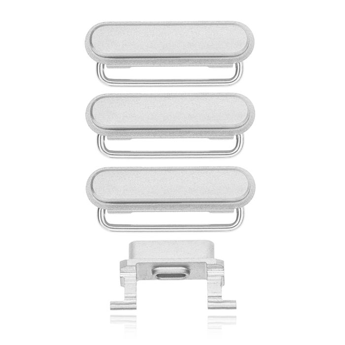 Tasten-Set (Power/ Lautstärke/ Schalter) für iPhone 6S Plus (Silber)