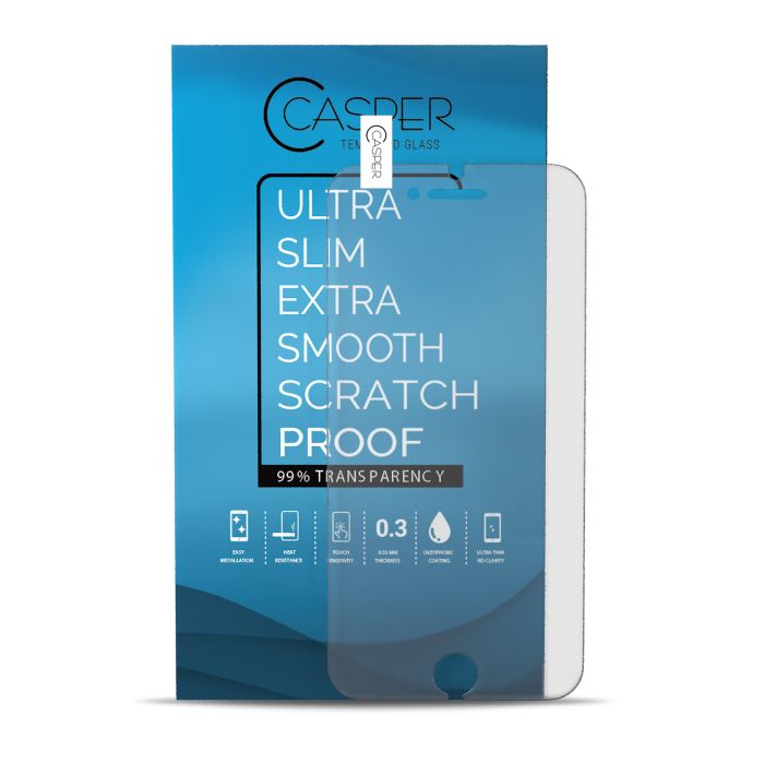 Casper Displayschutzglas für iPhone 6 Plus/ 6S Plus (10er Pack) (Matt)