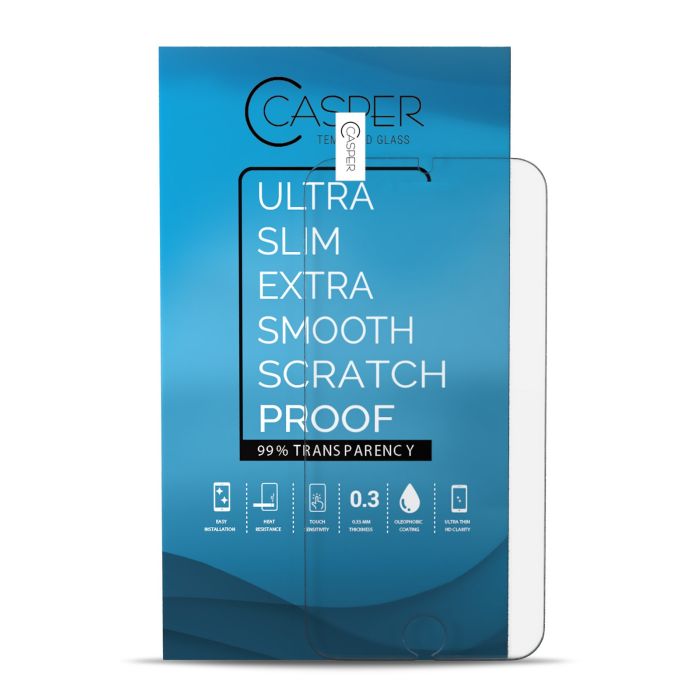 Casper Displayschutzglas für iPhone 6 Plus/ 6S Plus (10er Pack) (Transparent)