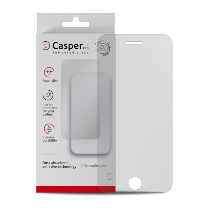 Casper Pro Displayschutzglas für iPhone 6 Plus/ 6S Plus (Matt)