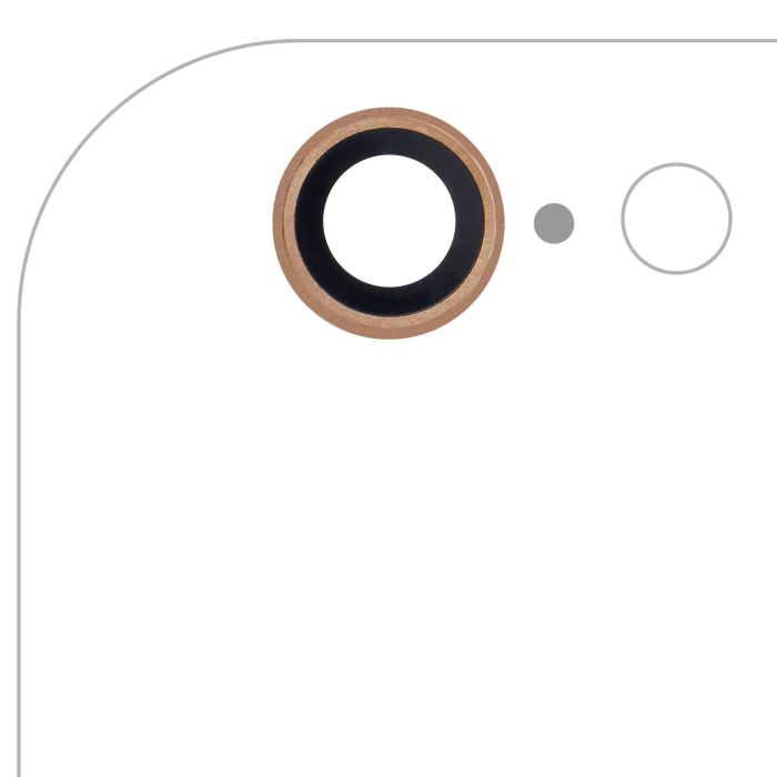 Rückkamera-Linse für iPhone 6/ 6S (Gold) (10er Pack)