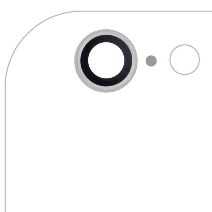 Rückkamera-Linse für iPhone 6/ 6S (Silber) (10er Pack)