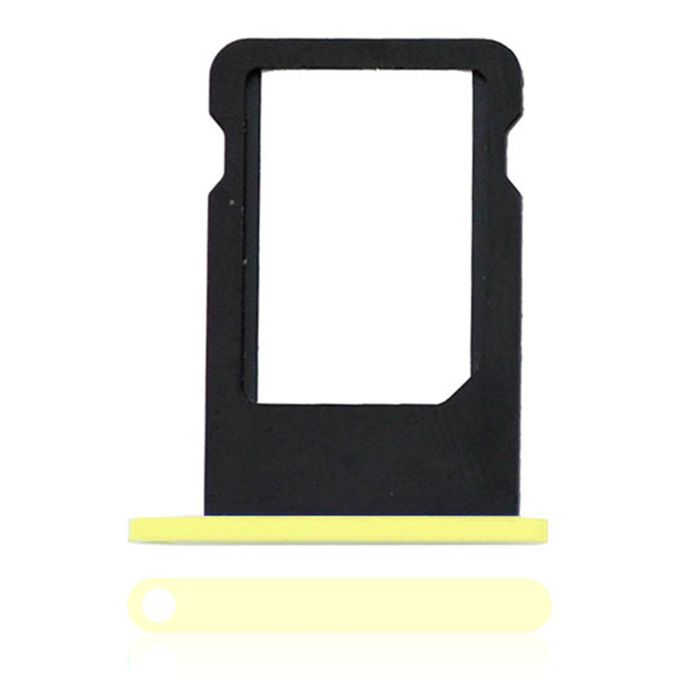 SIM-Kartenschacht für iPhone 5C (Gelb)