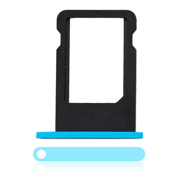 SIM-Kartenschacht für iPhone 5C (Blau)