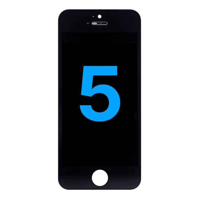 LCD Display Einheit für iPhone 5 (Aftermarket) (Schwarz)
