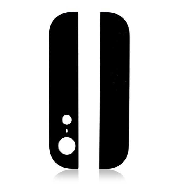 Rückglas (UP + Down) für iPhone 5 (Schwarz)