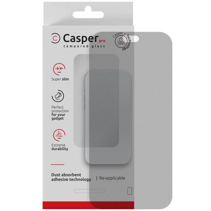 Casper Pro Displayschutzglas für iPhone 18 Pro Max (Retail-Verpackung) (Matt)