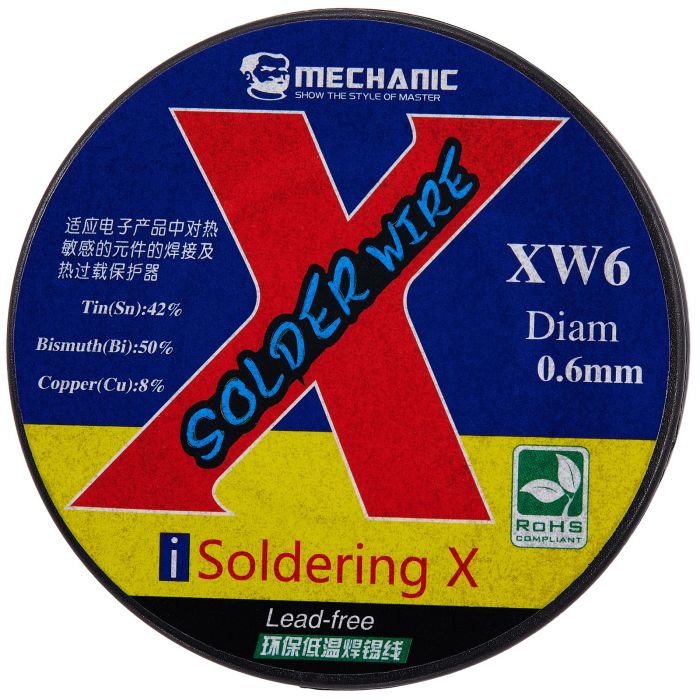 iLöten XW Low Temperature Welding Wire (138 Degree) für iPhone X/ XS/ XR/ XS Max