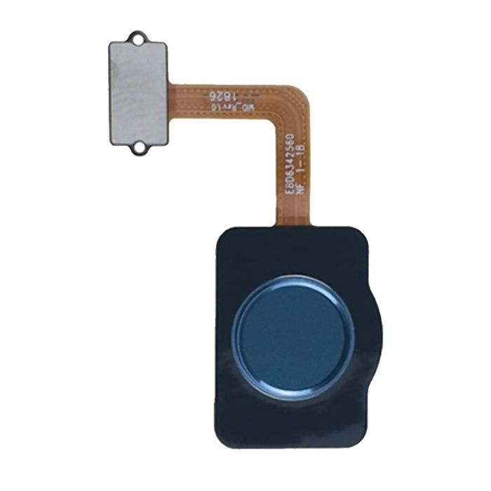 Fingerabdruck Leser mit Flexkabel für LG Q7 Alpha/ Q7 Plus (Moroccan Blue)