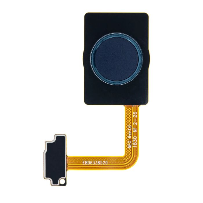Home-Taste mit Fingerabdruck Sensor Flexkabel für LG G7 ThinQ (Moroccan Blue)