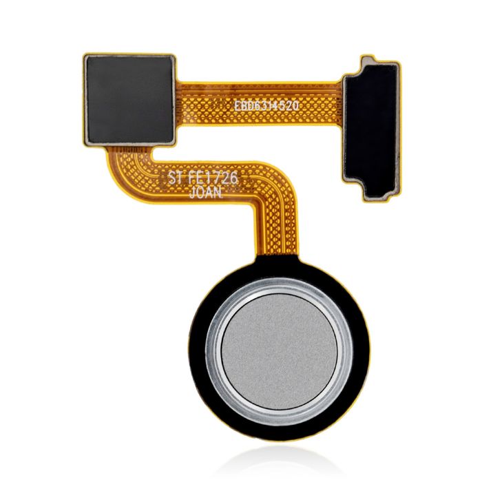Fingerabdruck Leser mit Flexkabel für LG V30/ V35 ThinQ (Cloud Silver)
