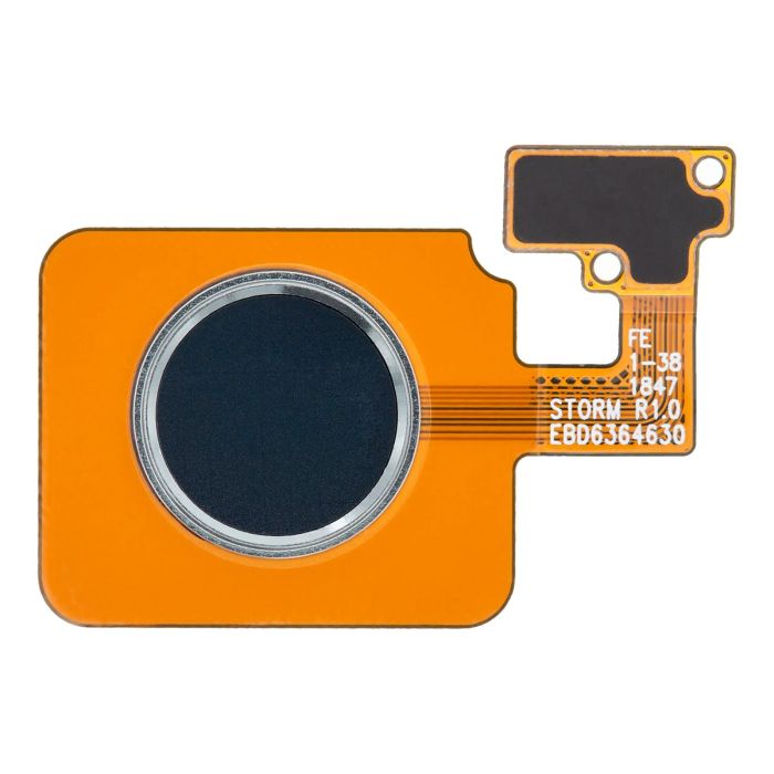 Home-Taste Fingerabdruck Sensor mit Flex für LG G8 ThinQ/ LG V50 ThinQ (Grau)