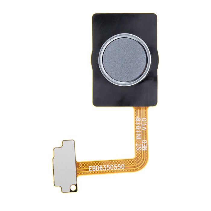 Home-Taste mit Fingerabdruck Sensor Flexkabel für LG G7 ThinQ (Platinum Gray)