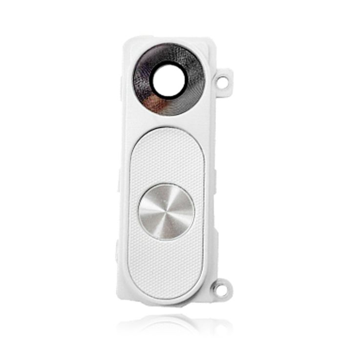 Power/ Lautstärke-Taste mit Kameralinse für LG G3 (Weiß)