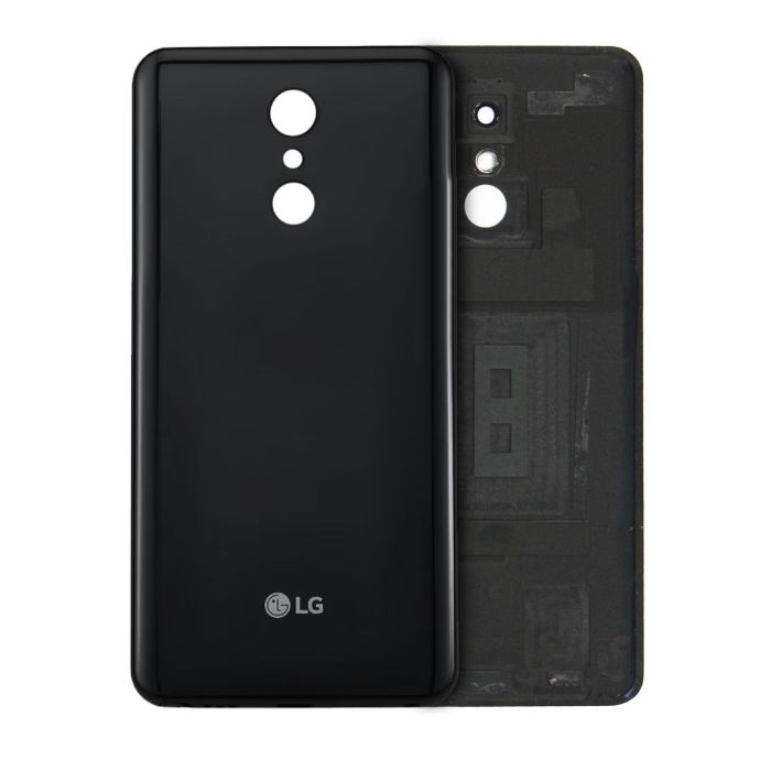 Rückseite Abdeckung Einheit für LG Stylo 4 (Original) (Schwarz)