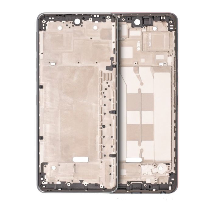 LCD Rahmen für LG Stylo 7 (Schwarz)