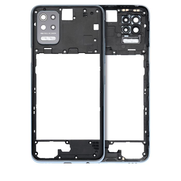 Rückplatte Rück Gehäuse für LG K52 (2020) (Silber)