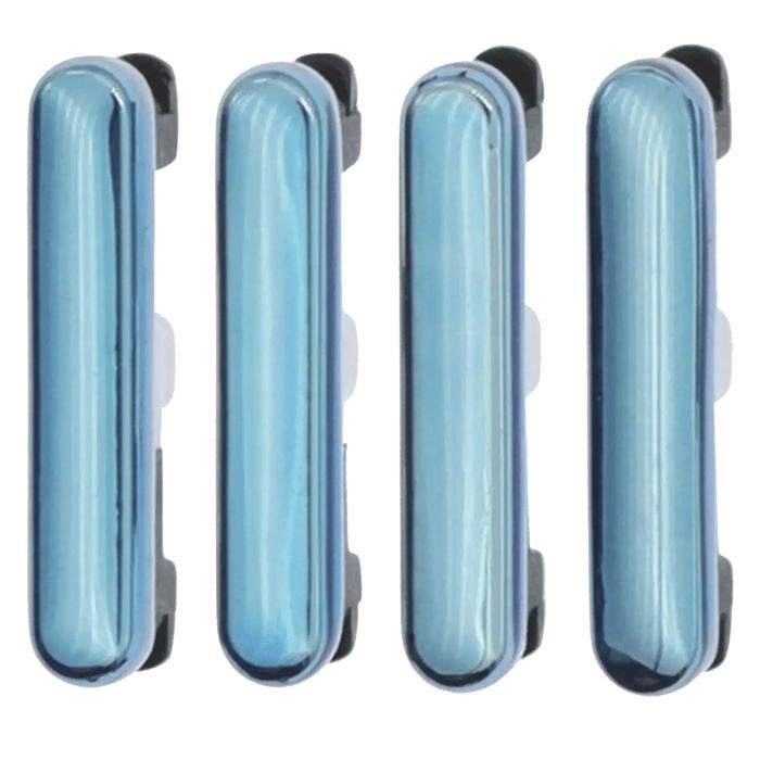 Tasten (Power/ Volume) für LG Stylo 6/ K71 (Silber) (4-teiliges Set)