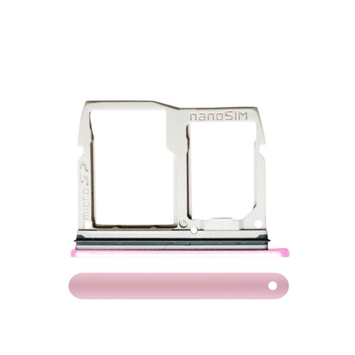 SIM-Kartenschacht für LG Stylo 5 (Original) (Rose)