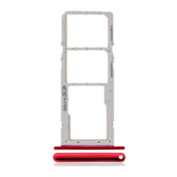 SIM-Kartenschacht Dual für LG K42 (2020)/ K52 (2020) (Rot)