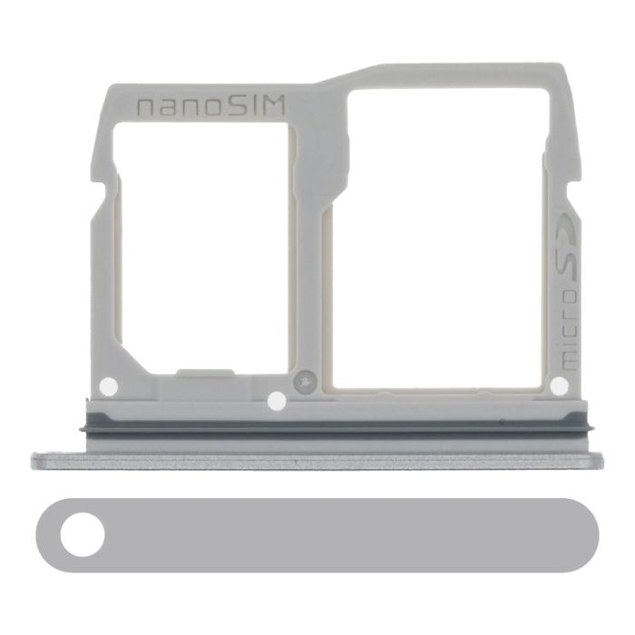 SIM-Kartenschacht für LG Stylo 5 (Silvery White)