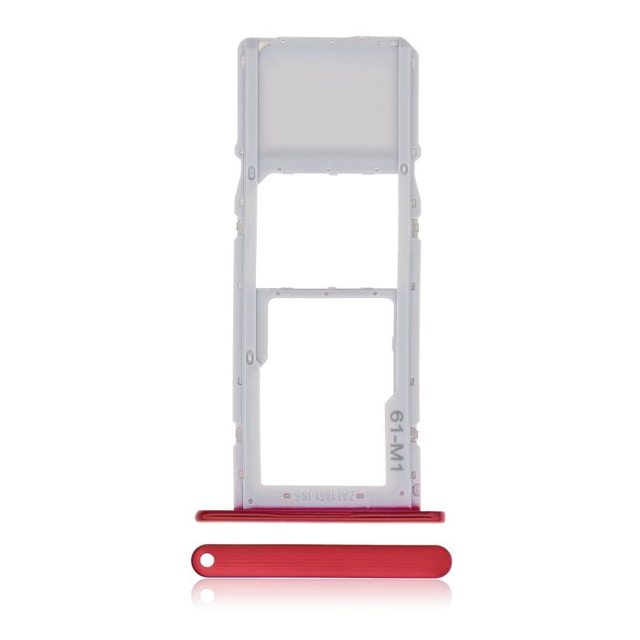 SIM-Kartenschacht Single für LG K42 (2020)/ K52 (2020) (Rot)