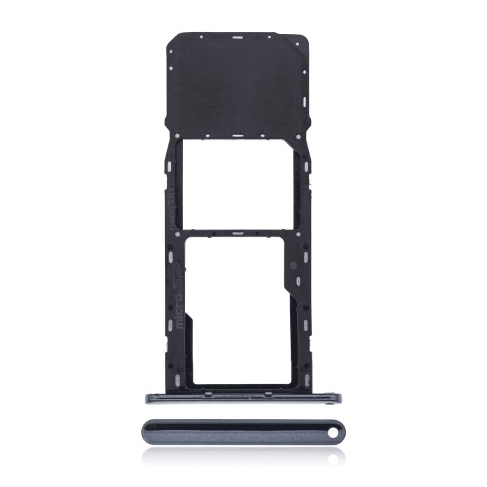 SIM-Kartenschacht Single für LG K51 (K500MM) (Schwarz)