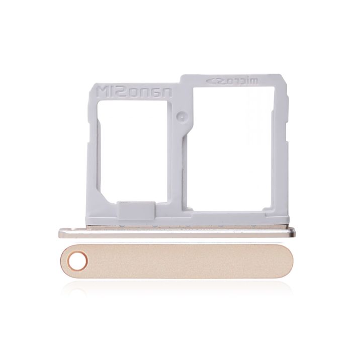 Sim Karte + SD Karte Schacht für LG Q6 (M700) (Gold)