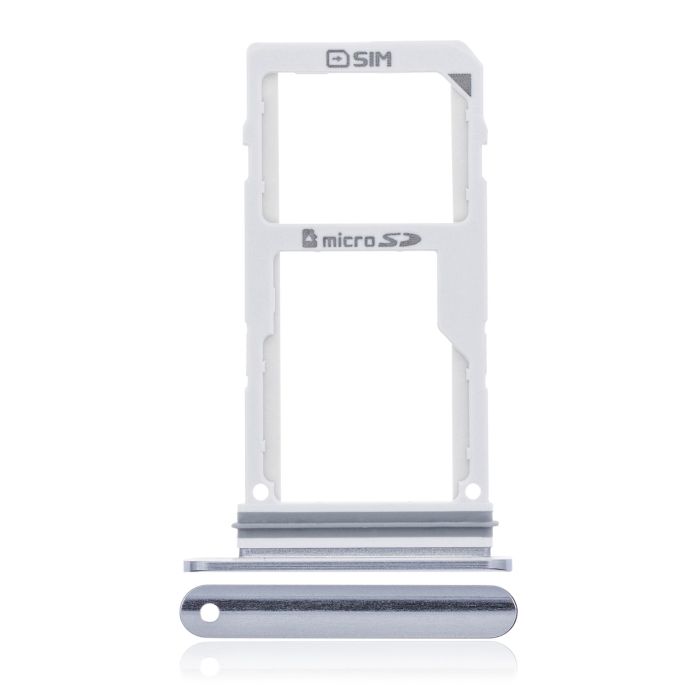 SIM-Kartenschacht für LG V30/ V35 ThinQ (Cloud Silver)