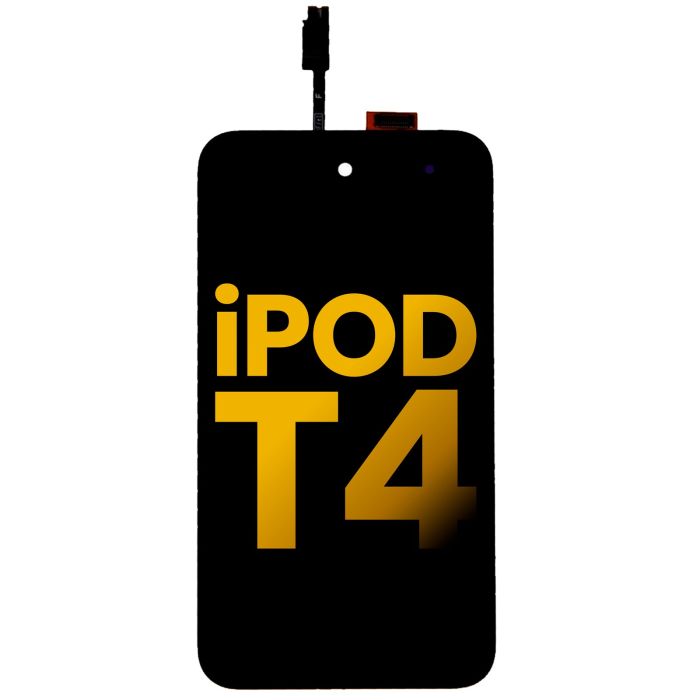 LCD Display Einheit für iPod Touch 4 (Premium) (Schwarz)