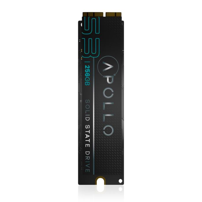 Apollo S3 256GB Mac SSD (NVMe PCIe Gen3x4) für MacBook Air 11 & 13" A1465 A1466
