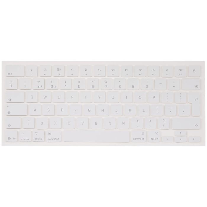 Tastenkappe für MacBook Neo 13" A3404 (UK) (Butterfly Tastenkappe) (Silber)