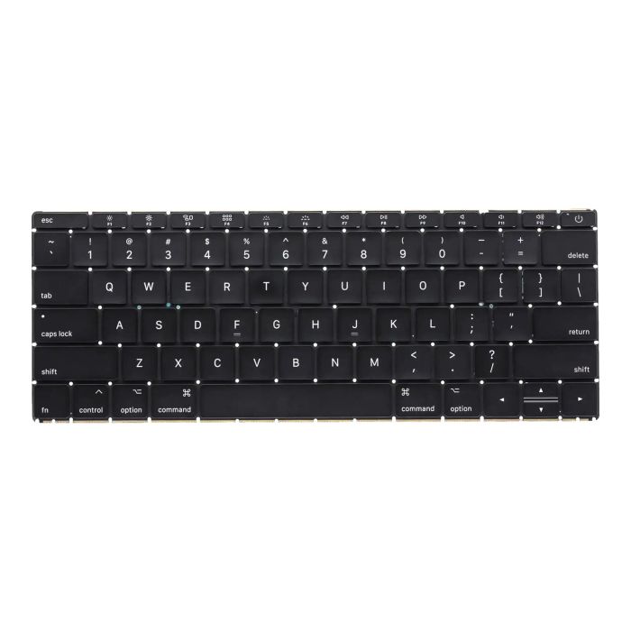 Tastatur mit Hintergrundbeleuchtung & Schrauben für MacBook 12" A1534
