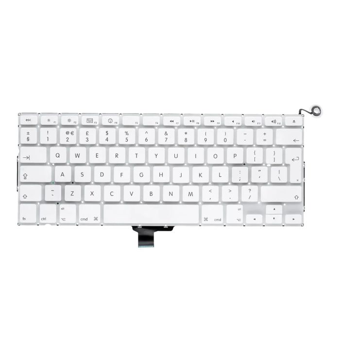 Tastatur mit Hintergrundbeleuchtung & Schrauben für MacBook 13" A1342
