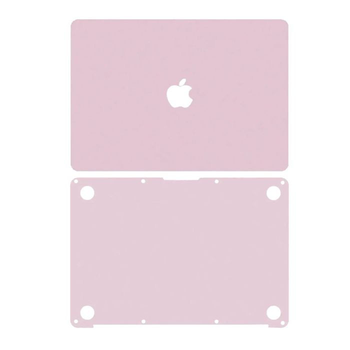 2-in-1 (Top, Bottom) Skin für MacBook 12" A1534 (2015-2017) (Rose Gold)