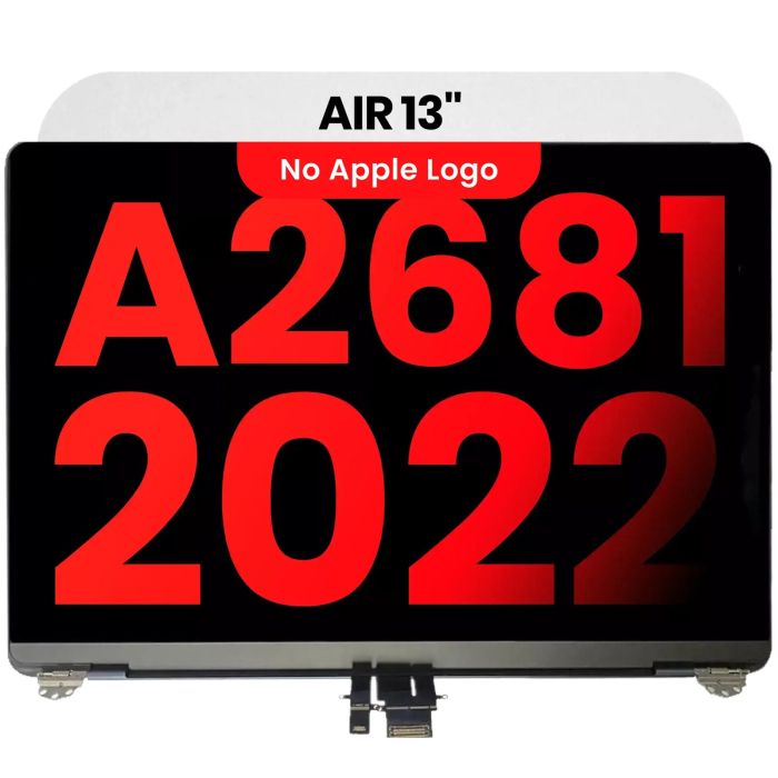 Komplette LCD Display Einheit für MacBook Air 13" (A2681/ Mitte 2022)