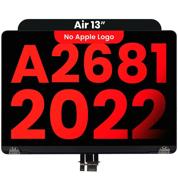 Komplette LCD Display Einheit für MacBook Air 13" (Mitternacht)
