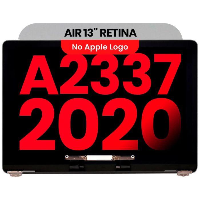 Komplette LCD Display Einheit für MacBook Air 13" A2337 (2020) (Space Grau)