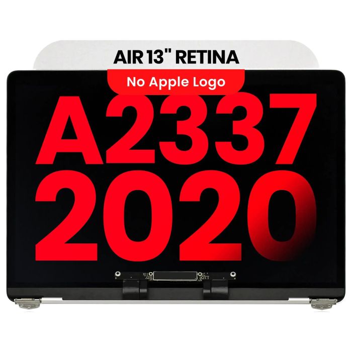 Komplette LCD Display Einheit für MacBook Air 13" A2337 (2020) (Silber)