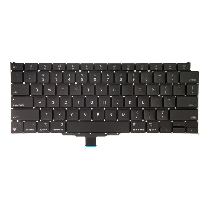 Tastatur mit Hintergrundbeleuchtung & Schrauben für MacBook Air 13" A2337 (2020)