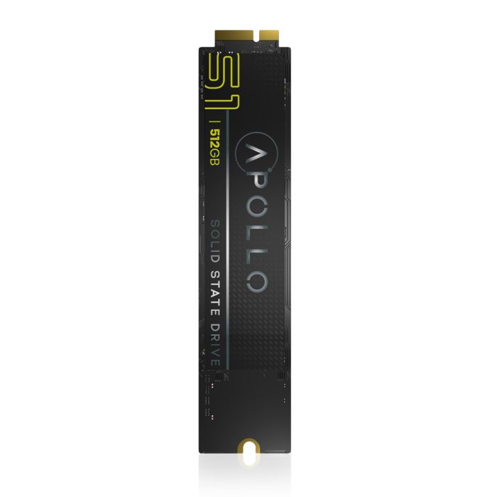 Apollo S1 512GB Mac SSD (NVMe PCIe Gen3x4) für MacBook Air 11" & 13" A1370 A1369