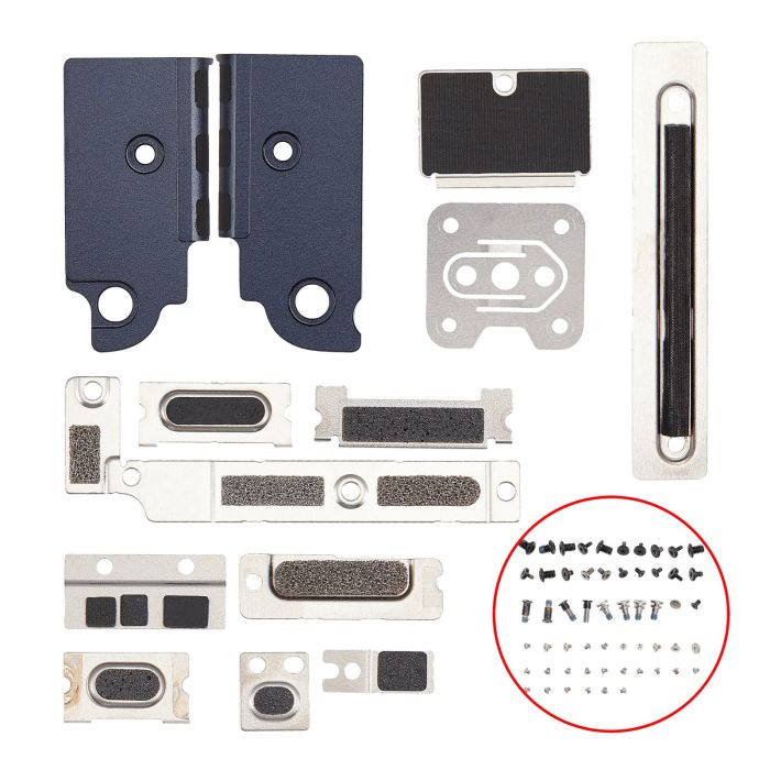 Metallhalterung Komplettset klein und Schraube Set für MacBook Air 13"