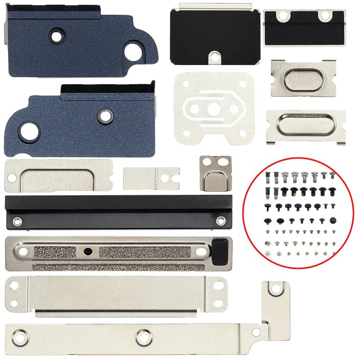 Metallhalterung Komplettset klein und Schraube Set für MacBook Air 13" Nr.2