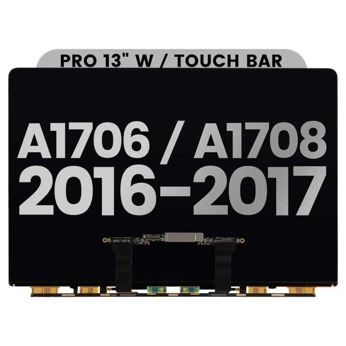 LCD Panel nur für MacBook Pro 13" A1706/ A1708 (2016-2017)