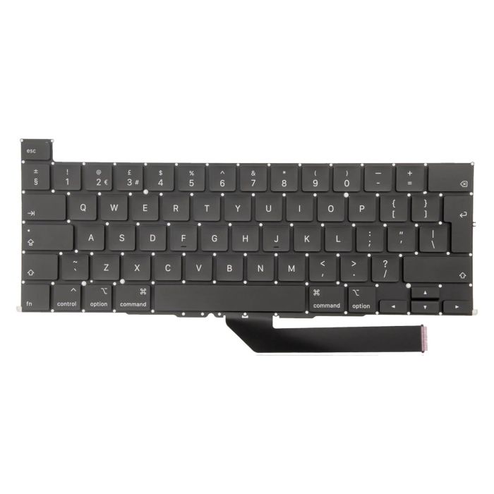 Tastatur mit Hintergrundbeleuchtung & Schrauben für MacBook Pro 16"