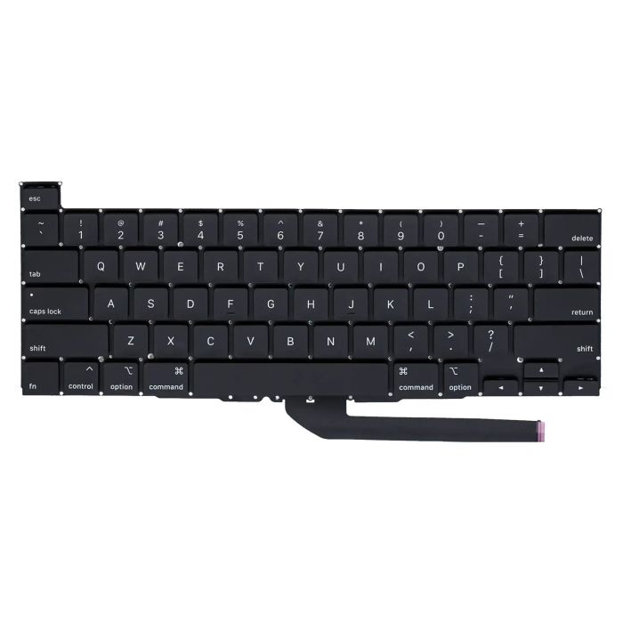 Tastatur mit Hintergrundbeleuchtung & Schrauben für MacBook Pro 16" (US English)